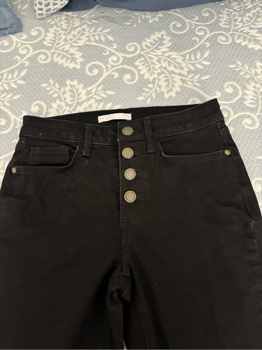 LC Lauren Conrad Black Skinny Jeans